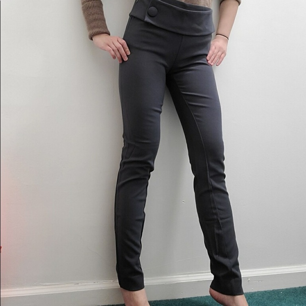 Marciano Dark grey trouser front buttons